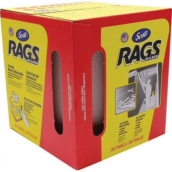 Scott Rags in Box 200ct