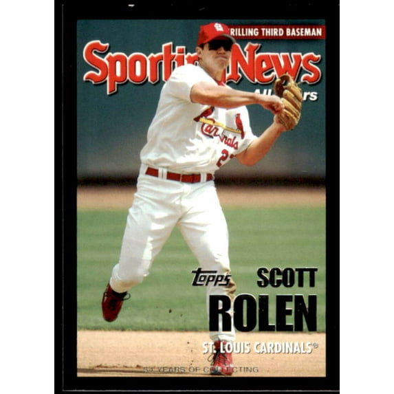 Scott Rolen Card 2005 Topps Black #722