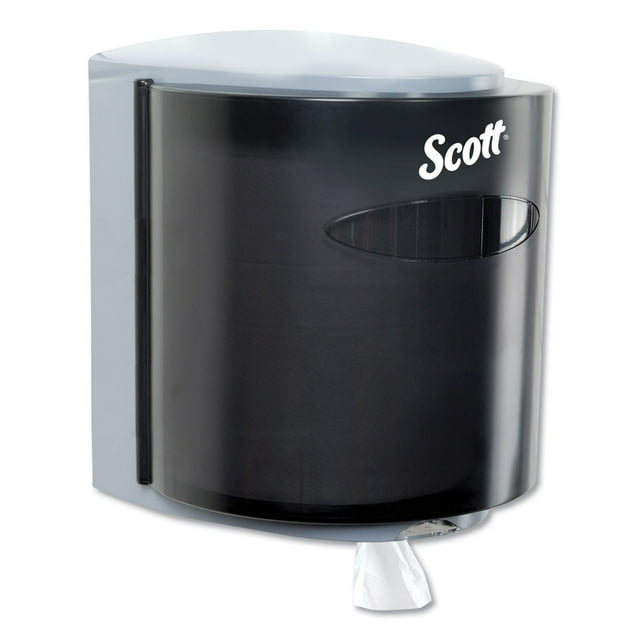 Scott Roll Control Center Pull Towel Dispenser, 10.3 x 9.3 x 11.9, Smoke/Gray -KCC09989