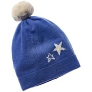 Scott & Scott London Star 2.0 Cashmere Hat, Blue