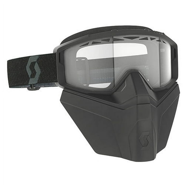 Scott Scott Primal Safari Facemask Blk W/Clear Lens 278608-0001043