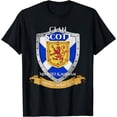 thumbnail image 1 of Scott Scottish Family Clan Scotland Shield T-Shirt, 1 of 3