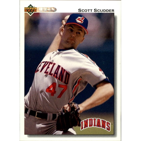 Scott Scudder 1992 Upper Deck MLB #787 Baseball Card Cleveland Indians