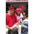 thumbnail image 1 of Scott Shields, Eva Longoria Make An Appearance To Throw Out The First Pitch At The Los Angeles Angels Baseball Game, 1 of 1