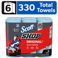 thumbnail image 1 of Scott Shop Towels, 6 Rolls, 55 Sheets Per Roll, 1 of 11