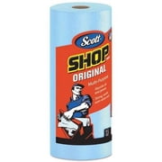 Scott Shop Towels Roll - Multipurpose, Blue - 55 Towels