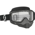 thumbnail image 1 of Scott Split OTG Snowcross Goggles Black/White w/Clear Lens, 1 of 3