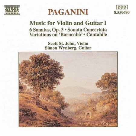 Scott St. John - Music for Violin & Guitar 1 - Music & Performance - CD