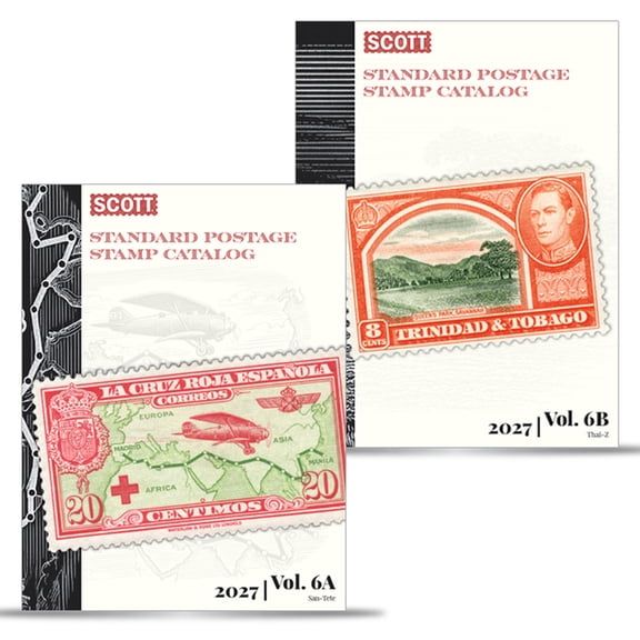 Scott Stamp Postage Catalogues 2027 Scott Stamp Postage Catalogue Volume 6: Cover Countries San-Z (2 Copy Set): Scott Stamp Postage Catalogue Volume 6:, (Paperback)