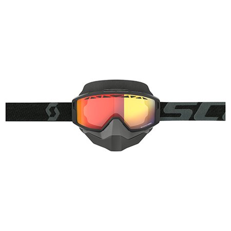 Scott Split Otg Snowx Goggle 'Ls' Black - Red Chr Lens