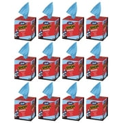 Scott Shop Towels Ddx - Disposable Blue Cleaning Cloths - 12 Box of 200, 10" x 12"