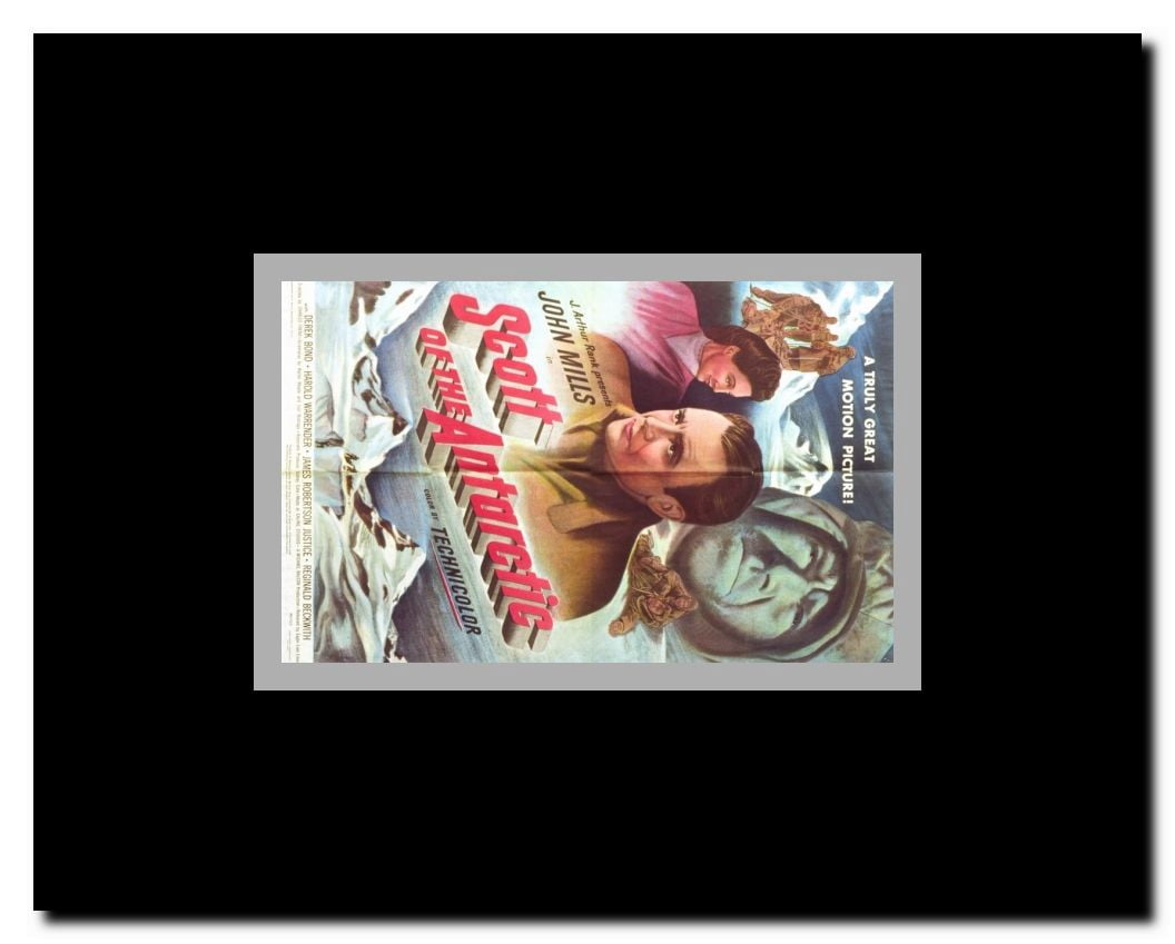 Scott of the Antarctic Framed Movie Poster