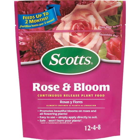 Scott's 2009501 3 Lb Rose & Bloom Continuous Release Plant Food 12-4-8