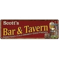 thumbnail image 1 of Scott's Bar and Tavern Red Chic Sign Man Cave Decor Gift 8x24 108240002226, 1 of 1