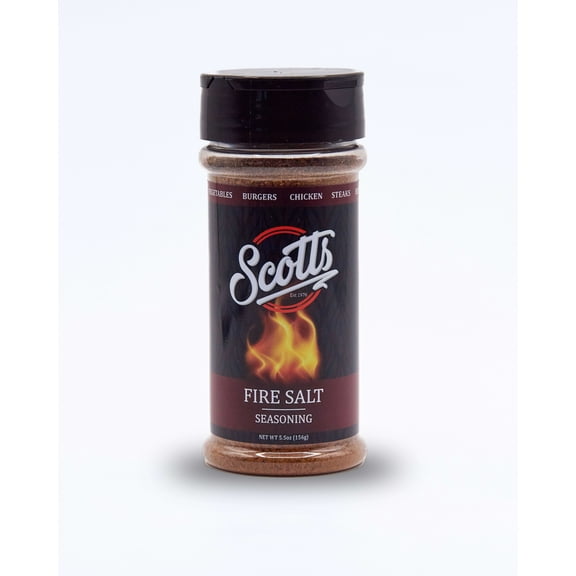 Scott's Food Products Inc. Fire Salt Seasoning, Gluten-Free, 1 Count