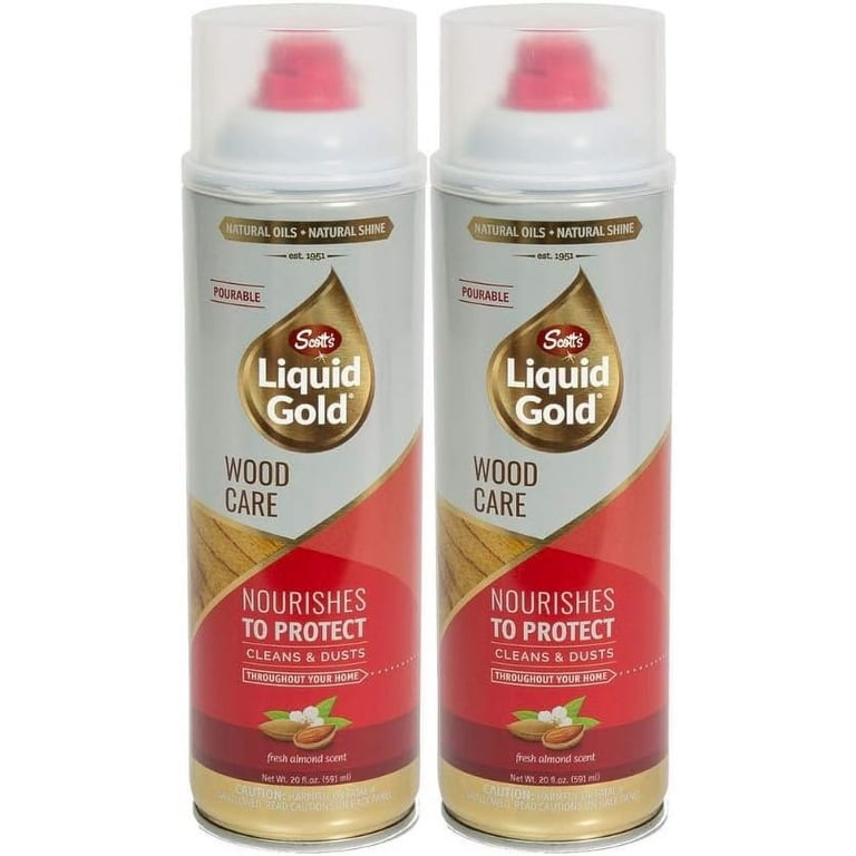 Scott's Liquid Gold Pourable Wood Care- Cleans & Dusts 14 oz 2