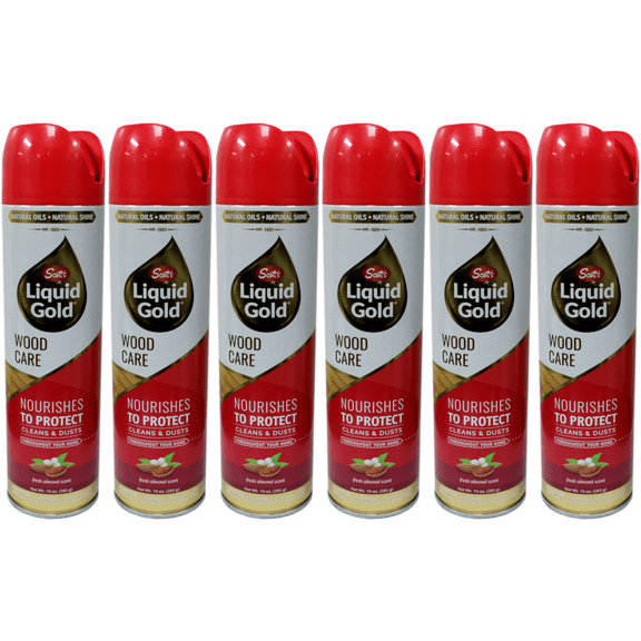 Scott's Liquid Gold Spray Furniture Polish, Almond Scent, 10 Ounce