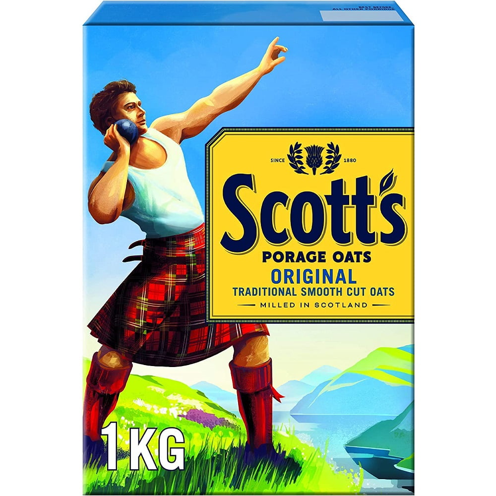 Scott's Porage Oats Original (1Kg) (Pack of 4)