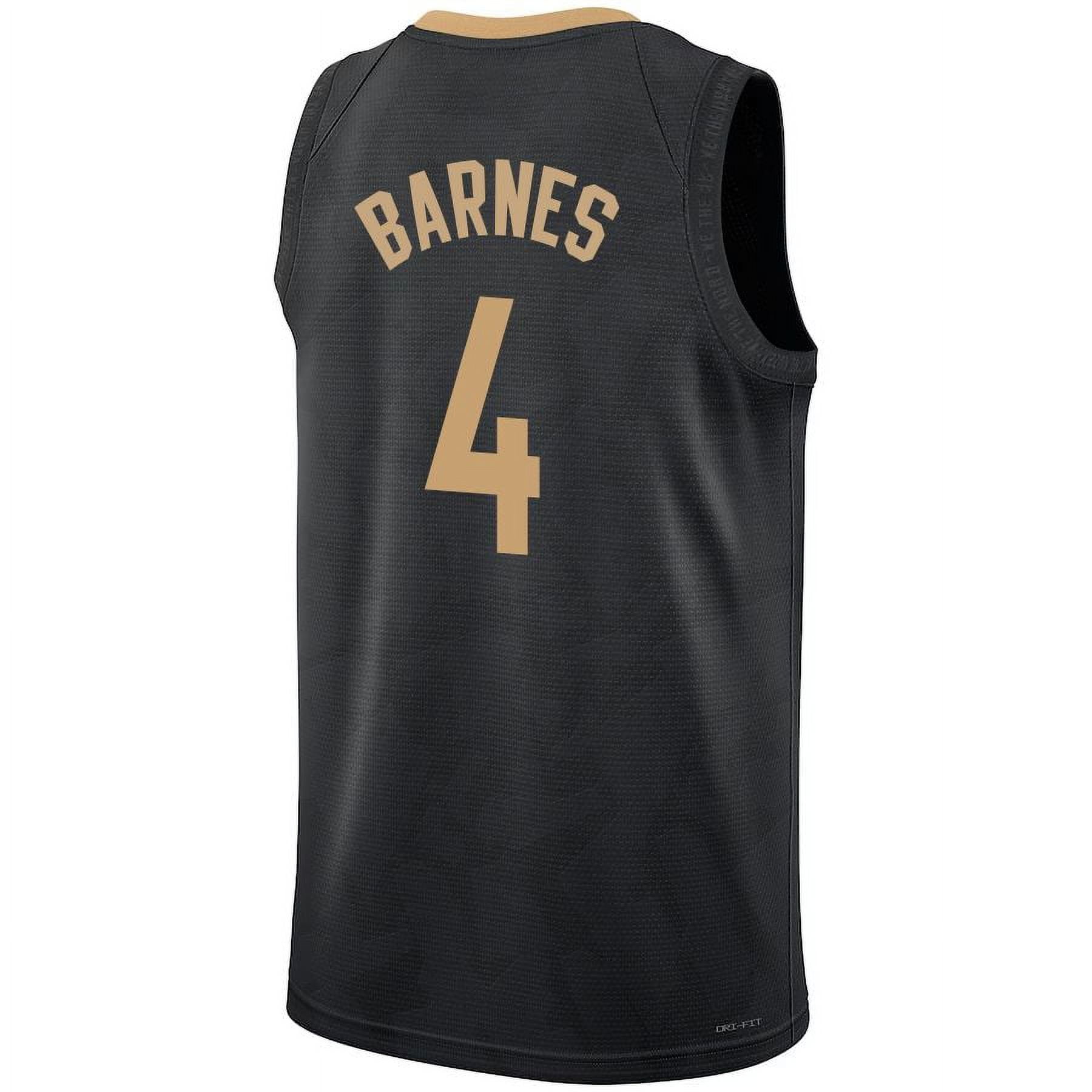 Scottie_Barnes_4_Black_City_Jersey - Walmart.com