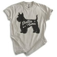 thumbnail image 1 of Scottie Mama, Unisex Women's Shirt, Scottish Terrier, Scottie Owner, Funny Dog Mama Gift, Light Silk Gray, Large, 1 of 6