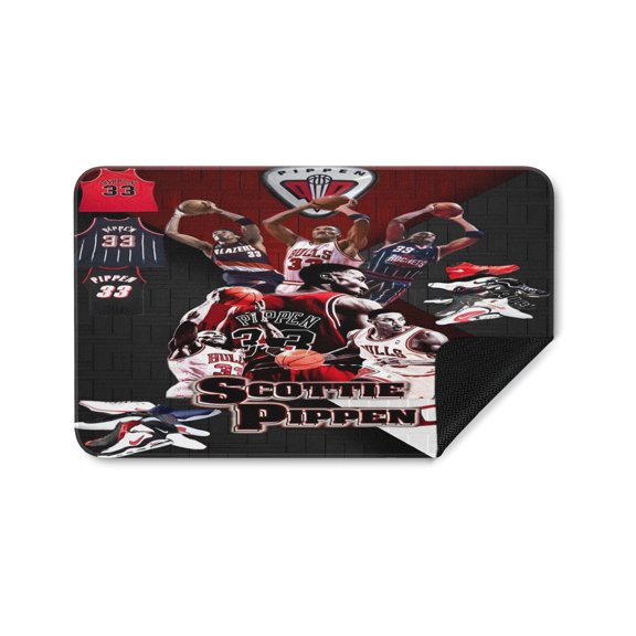 Scottie Pippen mat is the ideal choice for your home, combining comfort and beauty.23.6"x15.7"(60 cm x 40 cm)