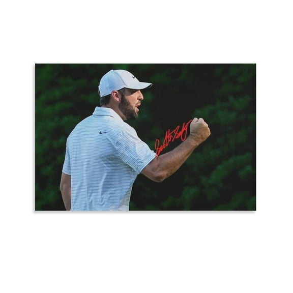 Scottie Scheffler Posters Canvas Wall Art Prints Poster Gifts Photo Picture Painting Posters Room Decor Home Decorative 20x30inch(50x75cm)