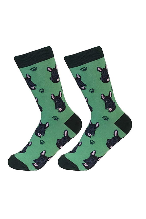 Scottie Socks Dog Breed Socks Unisex Sock Daddy by E&S Pets