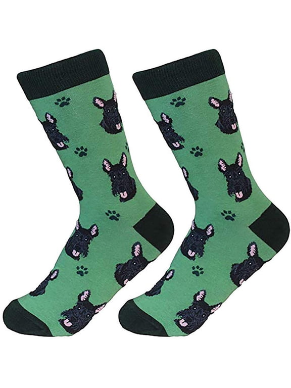 Scottie Socks Dog Breed Socks Unisex Sock Daddy by E&S Pets