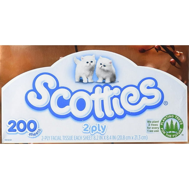 Scotties 2Ply Facial Tissue 200 ct