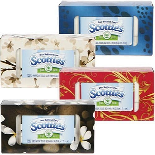 Scotties 2Ply Facial Tissues, 120ct. Boxes (2 family boxes
