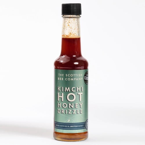 Scottish Bee Company Kimchi Hot Honey 200g, British Import (Pack of 2)