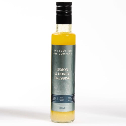 Scottish Bee Company Lemon Honey Dressing 250g, British Import (Pack of 2)