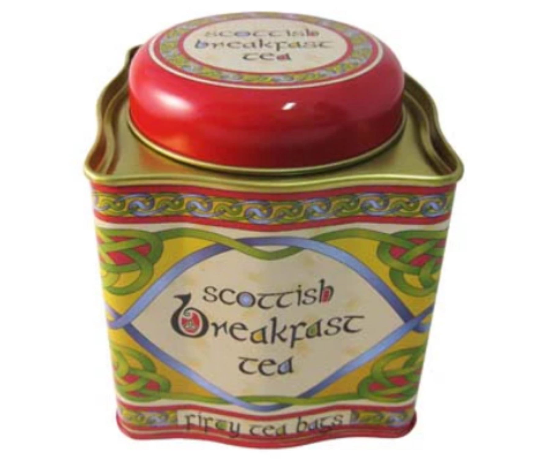 Scottish Breakfast Tea in Scottish Weave Tea Tin (50 Teabags) - Walmart.com