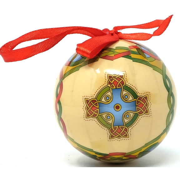 Scottish Cross Christmas Bauble