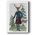 thumbnail image 1 of Scottish Deer Laird Tam OShunter, Full, Book Print- Gallery Wrapped Canvas, 1 of 9