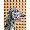 thumbnail image 1 of Scottish Deerhound Fall Leaves Flag Garden Size, 1 of 1