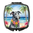 thumbnail image 1 of Scottish Deerhound Luau Compact Mirror 2.75 in x 3 in, 1 of 4