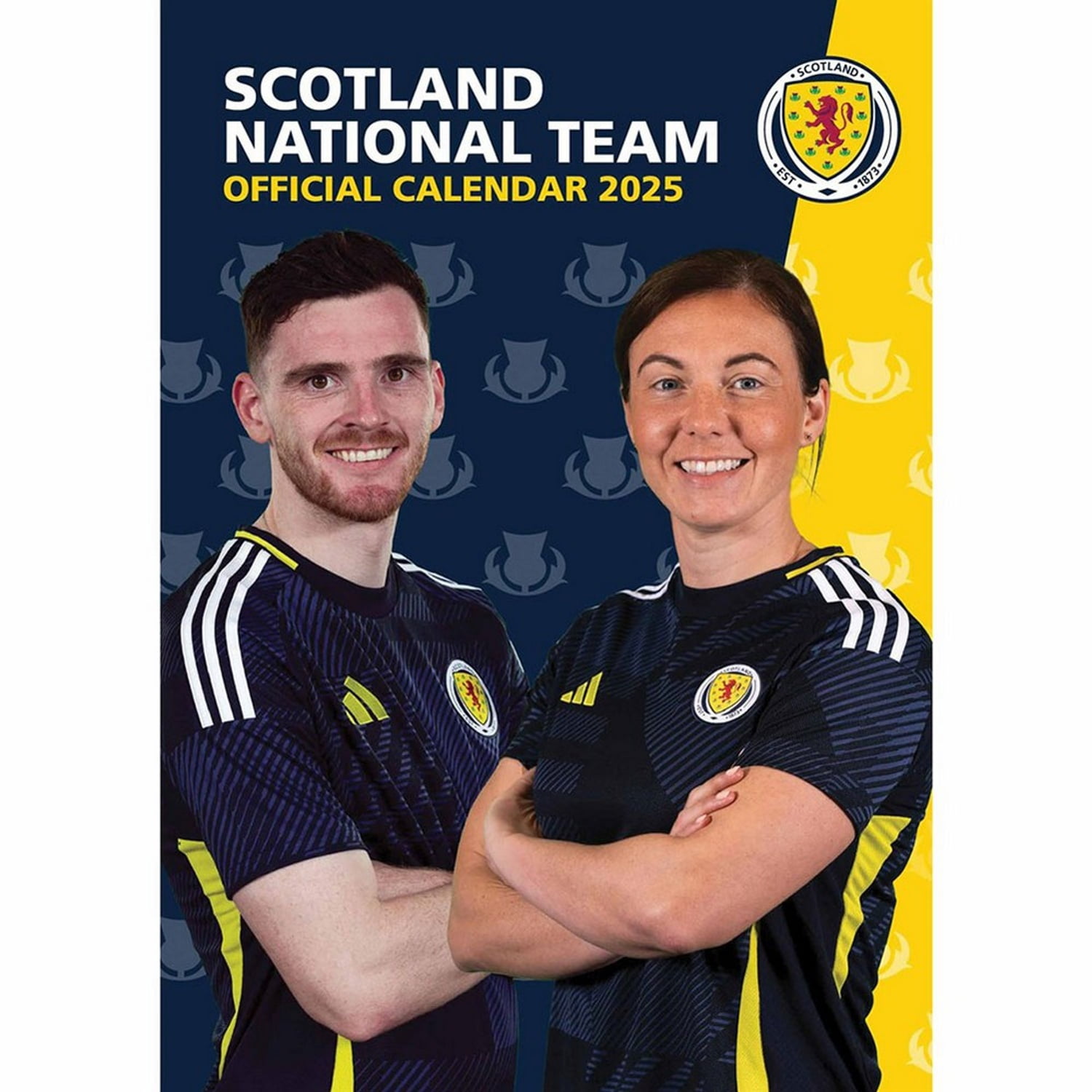 Scottish FA 2025 A3 Wall Calendar