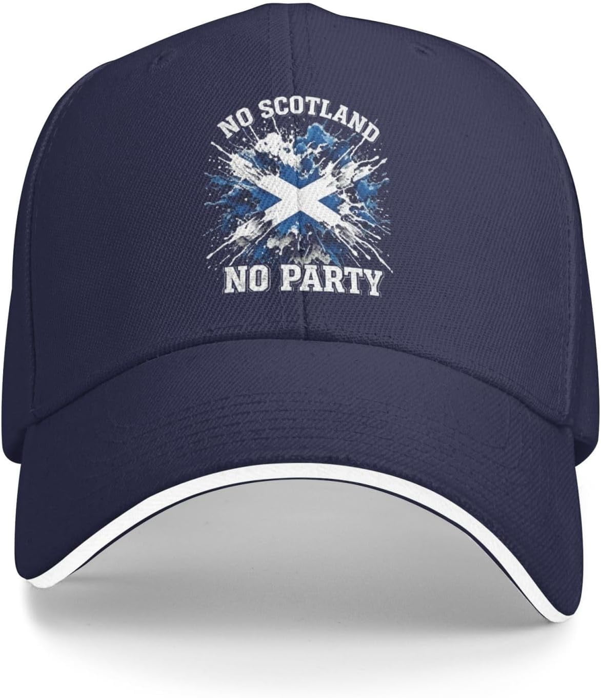 Scottish Fan Scotland Flag Retro No Scotland No Party Hat Men's ...