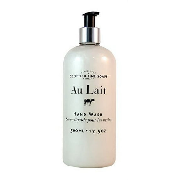 Scottish Fine Soaps Au Lait Liquid Hand Wash - XLARGE (500ml/17.5 oz)