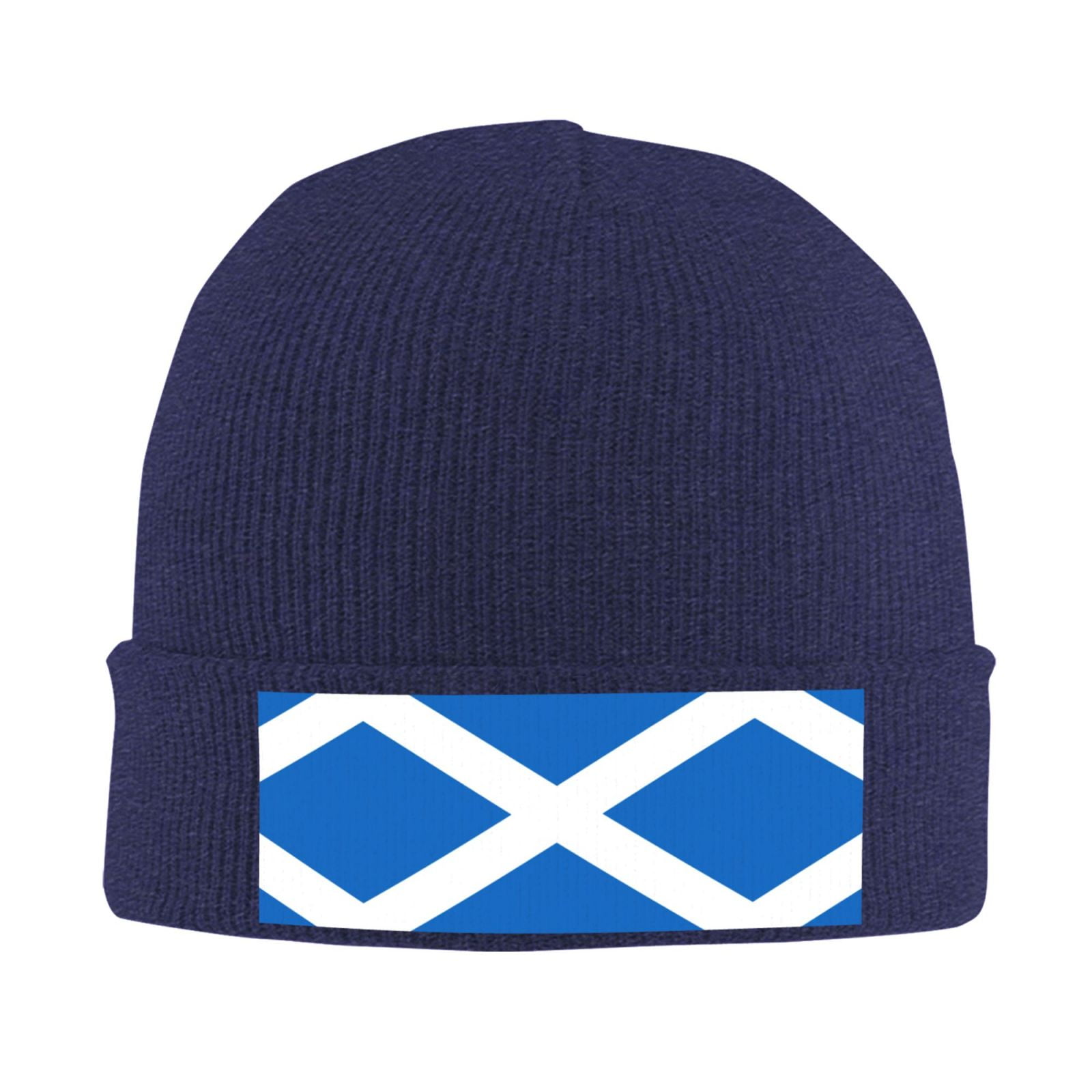 Scottish Flag Beanie Hat Knit Hat Skull Cap for Men Women Winter