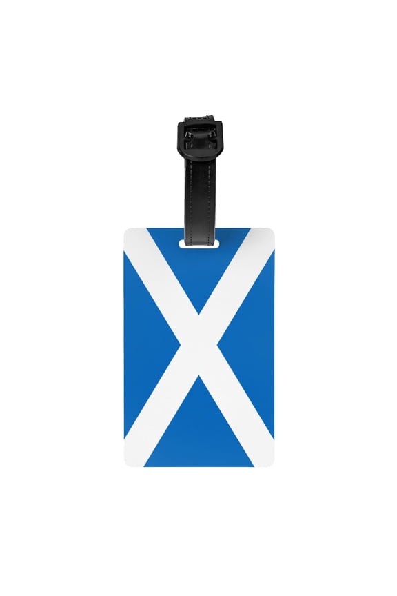 Scottish Flag Luggage Identifier Name Tag For Backpacks Suitcases Bags Baggage