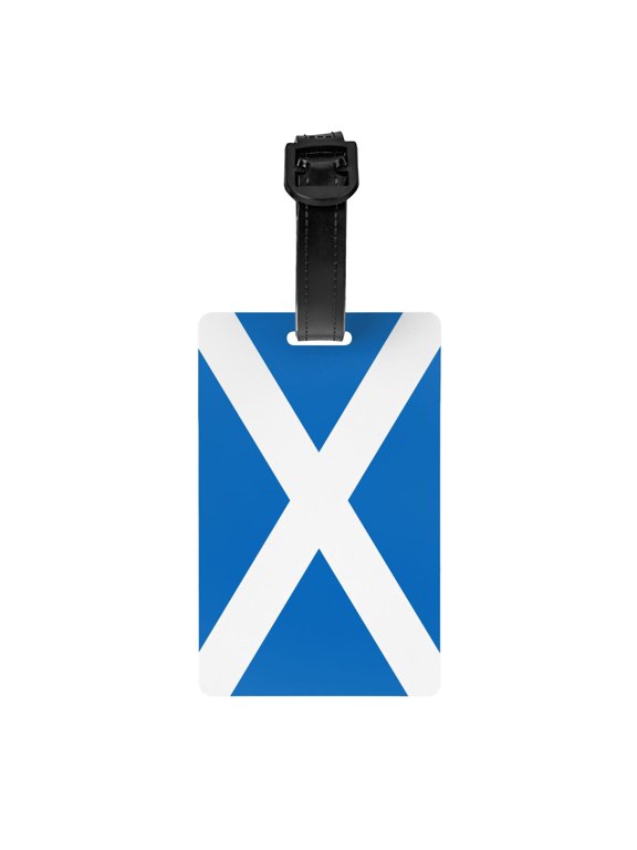 Scottish Flag Luggage Identifier Name Tag For Backpacks Suitcases Bags Baggage