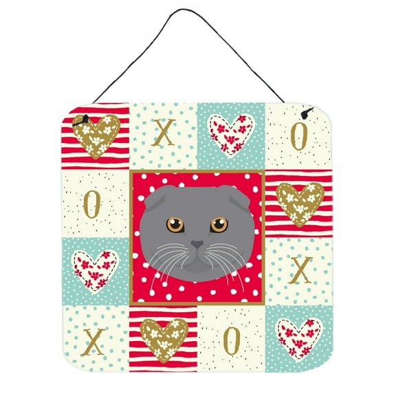 Scottish Fold Cat Love Wall or Door Hanging Prints