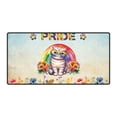 thumbnail image 1 of Scottish Fold Celebrates Rainbow Pride Month LGBT LGBTQ+ Desk Mat Full Keyboard Mouse Pad Cat Lover Kitten Owner Gifts Large Mousepad - 01003, 1 of 5