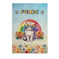 thumbnail image 1 of Scottish Fold Celebrates Rainbow Pride Month LGBT LGBTQ+ Vertical Matte Canvas Poster Cat Lover Kitten Owner Gifts Wall Art Home Decor - 01003, 1 of 5