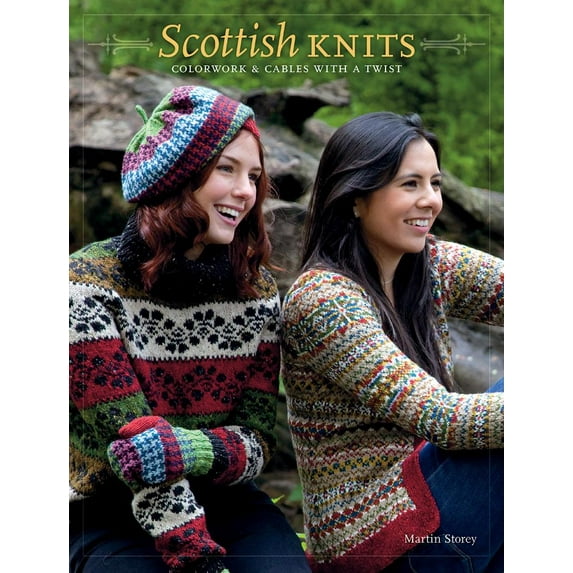 Scottish Knits: Colorwork and Cables with a Twist (Paperback)