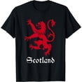 thumbnail image 1 of Scottish Lion Rampant T-shirt Scotland Coat Arms Gift Emblem, 1 of 3