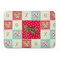 thumbnail image 1 of Scottish Straight 2 Cat Love Machine Washable Memory Foam Mat Red, 1 of 4