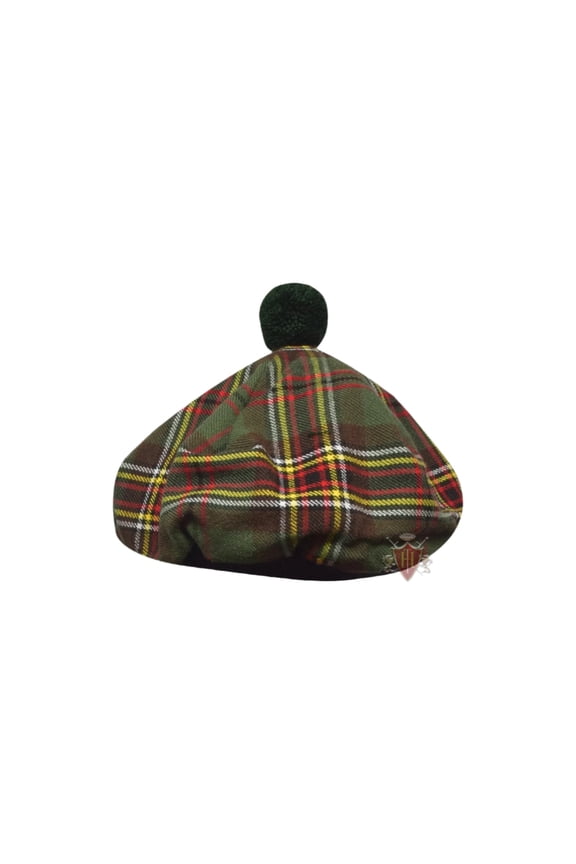 Scottish Tam O' Shatner Hat in Traditional Tara Murphy Tartan